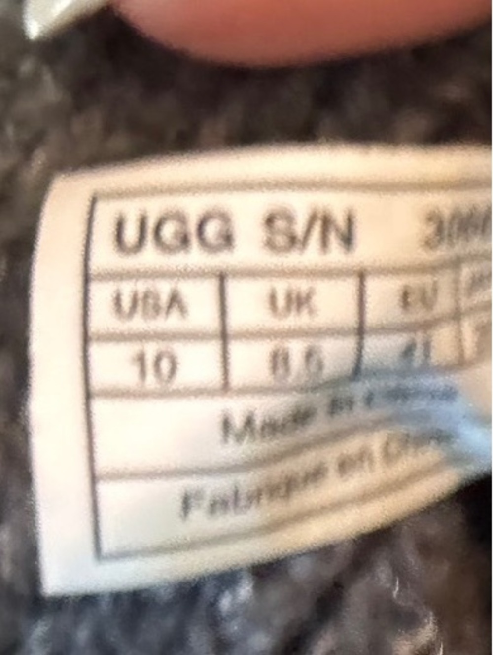 UGG Australia Women's Gray Knit Button Mid-Calf Boots Size 10 - Picture 6 of 12